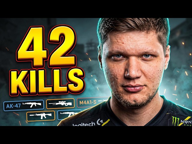 s1mple 42 KILLS UNREAL CARRY IN 4000 ELO FACEIT | CS2 POV