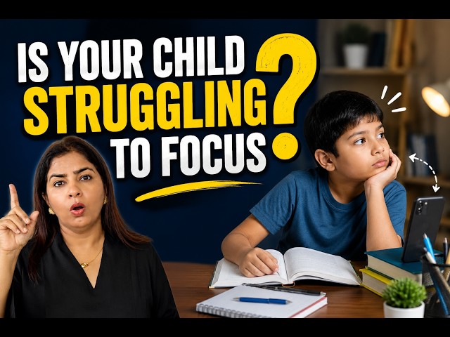 If Your Child Can’t Focus While Studying, Check These 4 Things