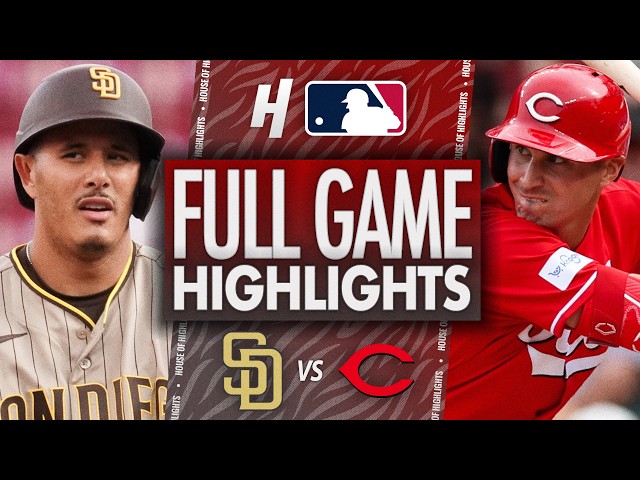 San Diego Padres vs Cincinnati Reds - FULL GAME HIGHLIGHTS 🔥 September 1, 2026 MLB Season