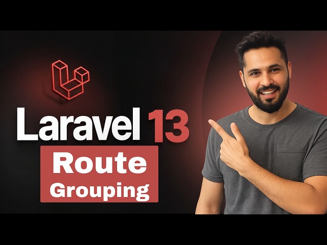 Laravel 13 tutorial #26 Route Grouping with Prefix