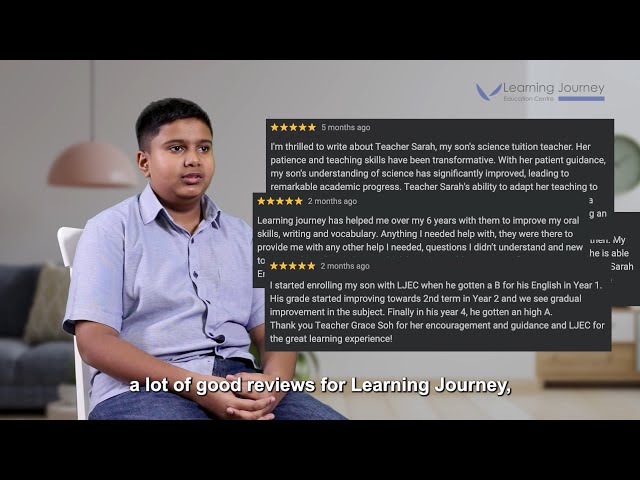 Achieve better grades - Learning Journey's Results-Driven English Online Tuition Classes Singapore