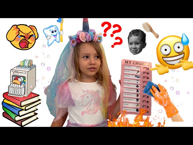Sonia Does Her Chores 🧹 | Fun Learning & Daily Routine for Kids