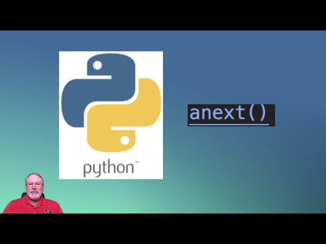 Python Built-in Function: anext()