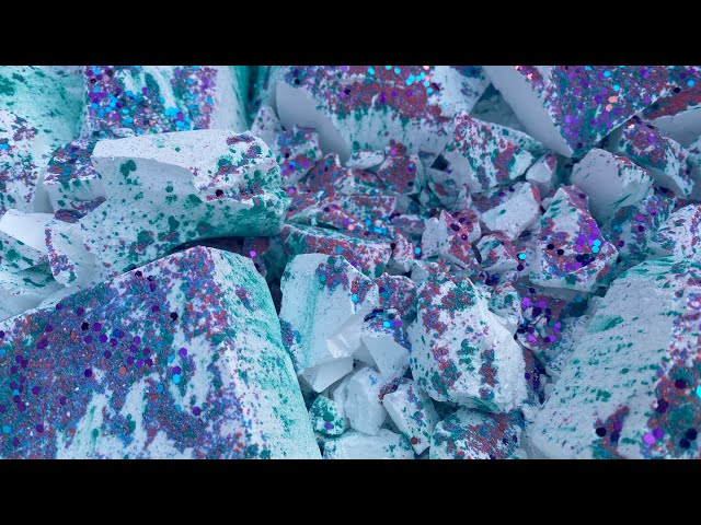 ASMR Enchanted Crush | 8 Broken Blocks of BSN Gym Chalk