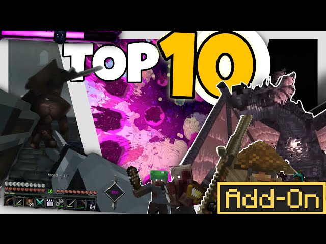 TOP 10 FREE Minecraft Bedrock Addons YOU NEED for MCBE!!|2026|