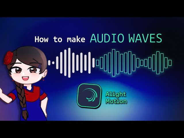 How to make Audio Waves in Alight Motion