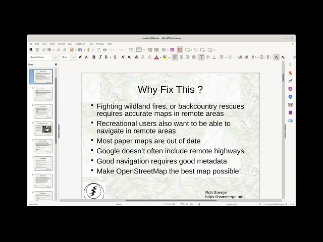 OSM Merge Community Project – Rob Savoye