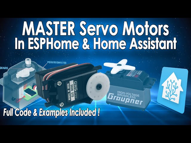 Using Servo Motors in ESPHome and Home Assistant