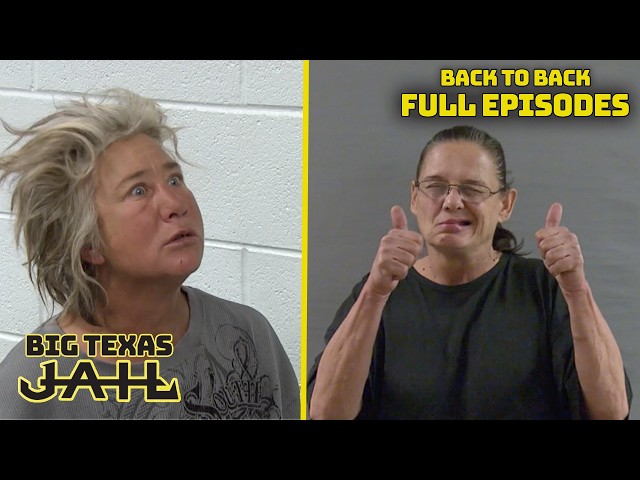 Big Texas JAIL: Inmate Gives Orders & Monkey Mask Call | Back-To-Back Full Episodes | JAIL TV Show