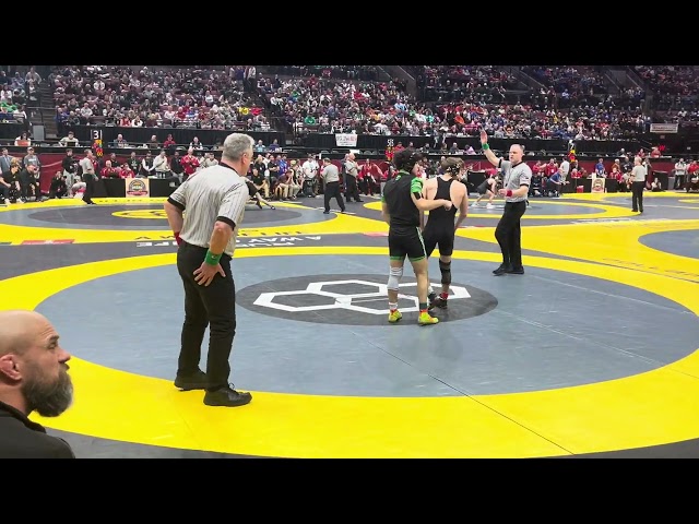 150 lbs D1 OH SF Marcus Blaze, Perrysburg vs Eli Esguerra, Dublin Coffman