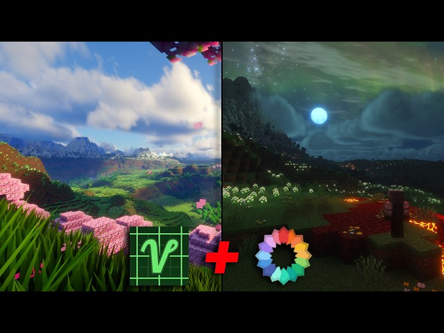 ESTOS SHADERS SON INCREIBLES con VOXY MOD!