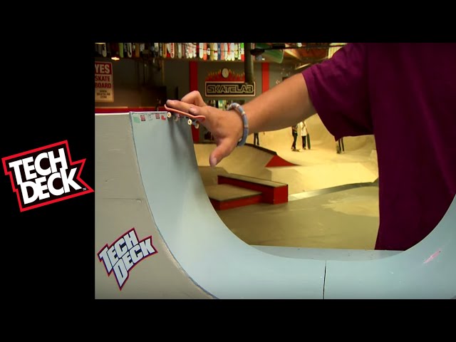 Tech Deck Tutorials: Advanced Vert Tricks