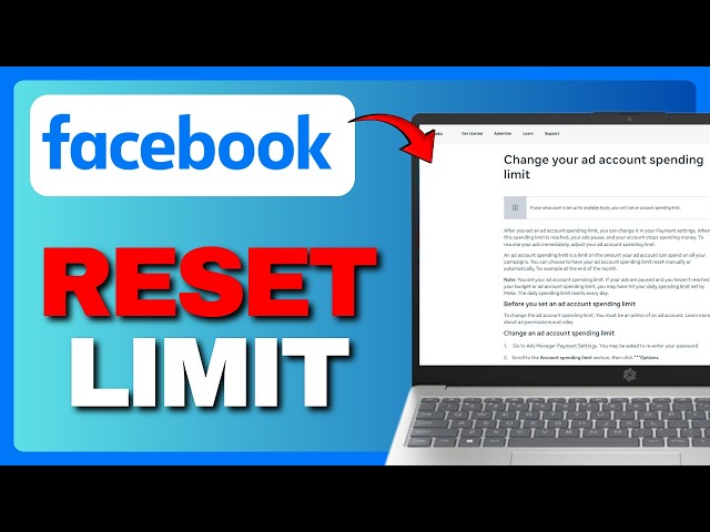 How to Reset Spending Limit on Facebook Ads Manager (Full Guide) 2026!