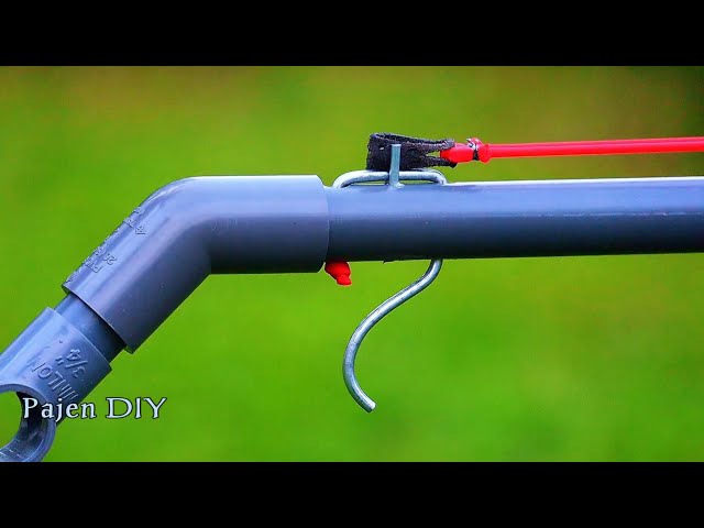 Creative idea - Unique And Accurate PVC Slingshot 
