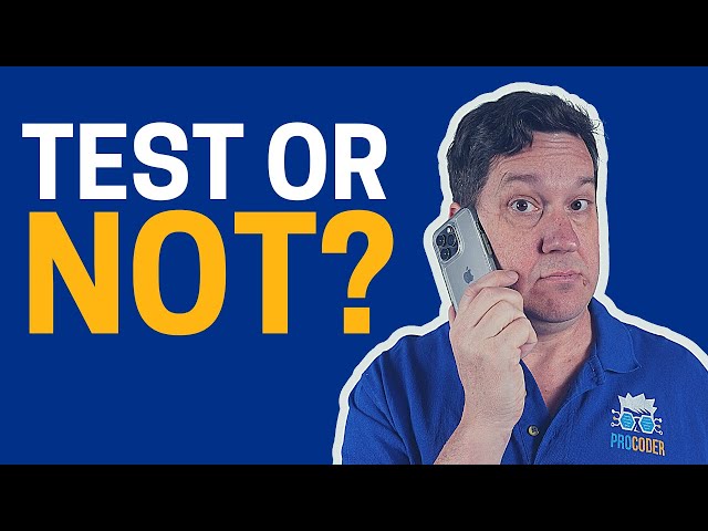 Is testing THAT important?