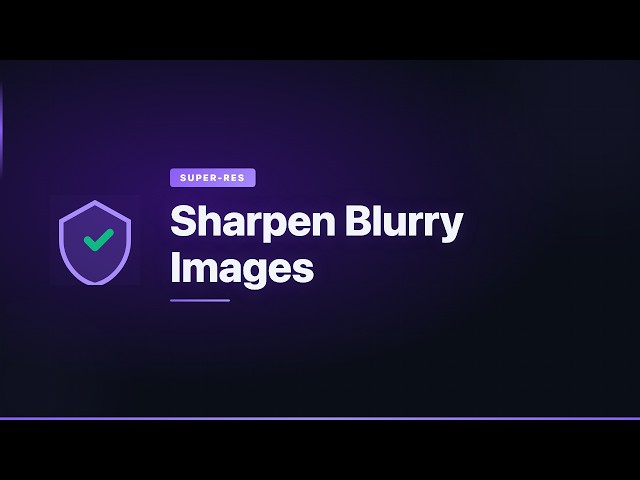 What is Super-Resolution?
