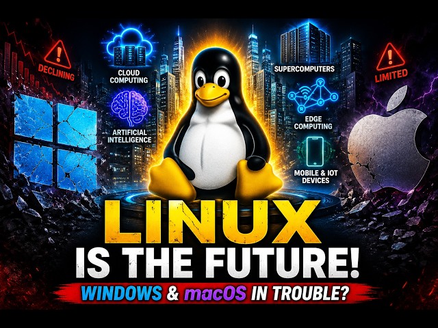 Linux Just Became the Future of Computing 🚀 Why Windows & macOS Should Be Worried