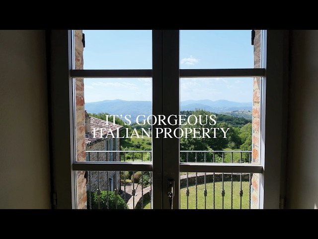 I wish I could buy this Italian Property.