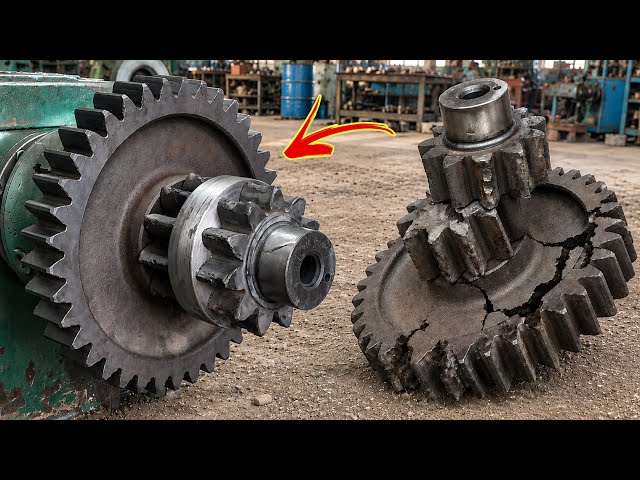 I Repaired INOPRATIVE Pinion Gear That is COSTLY Process But I ROBUST Repairing it In Limited Budget