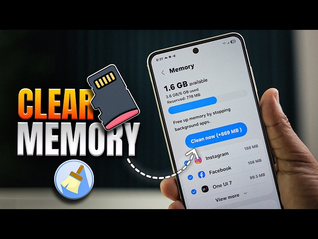 Clear Memory on Android Phone Easily | Free Up RAM & Storage