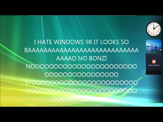 Bonzify vs Windows Vista
