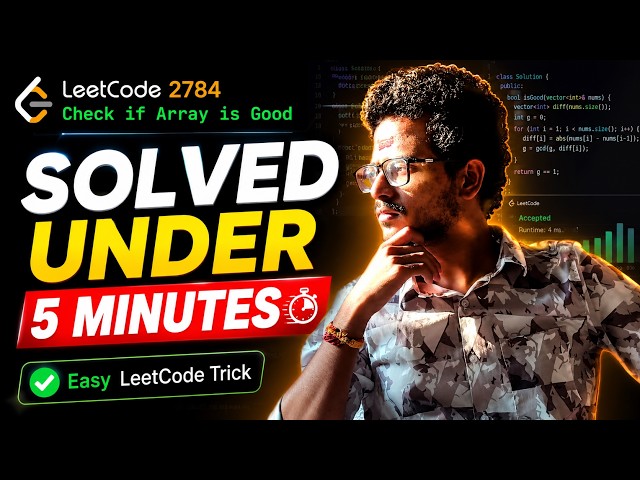 LeetCode 2784 Explained in Under 5 Minutes 🚀 | Check if Array is Good | C++ Beginner Friendly