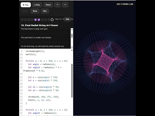 Learn creative coding with Art Coding Lab