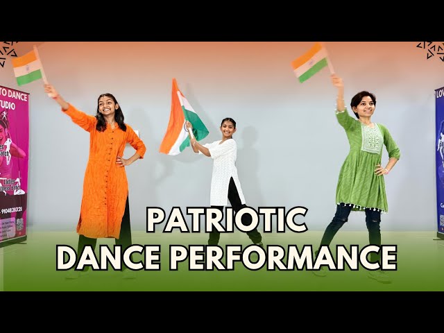 Patriotic Dance Performance | Republic Day Dance | Easy Dance Steps | Love To Dance