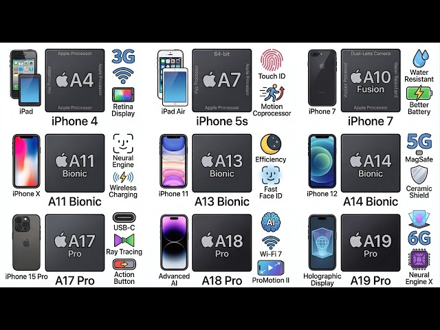 Every iPhone Processor Explained