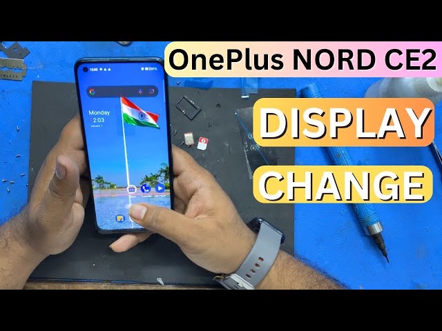 OnePlus nord CE2 display change