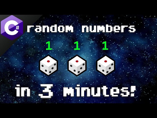 C# random numbers 🎲