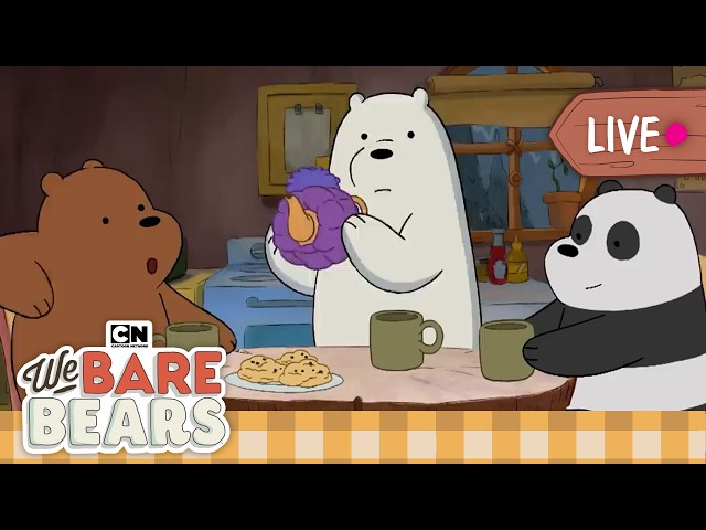 🔴 LIVE : A Day with Bears | We Bare Bears | Cartoon Network