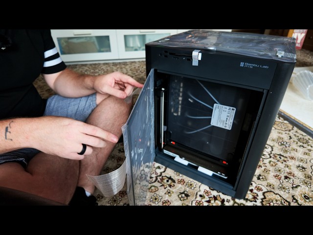 The Ultimate Bambu P1S 3D Printer Setup Video For Beginners