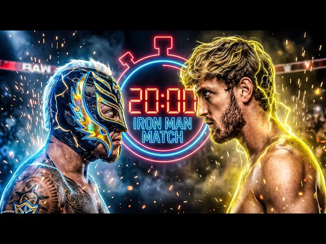 WWE 2K25: Rey Mysterio vs Logan Paul –Iron Man Match (Full 20-Minute Simulation)