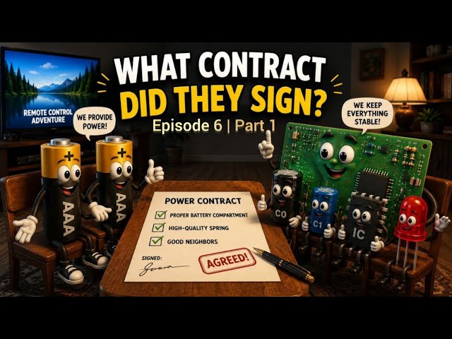 ⚡ From Battery to PCB | The Hidden Power Path in a TV Remote | Episode 6, part 1