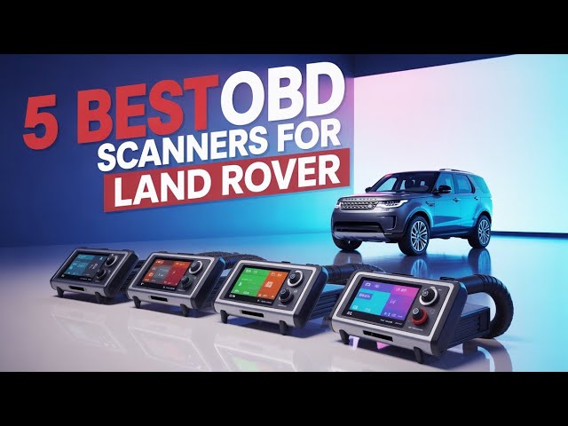 Top 5 Best OBD Scanners For Land Rover in 2026 🔥