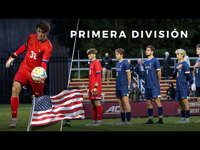 This Is What Playing a FIRST DIVISION Match in the US Is Like 🇺🇸⚽️ | College Soccer