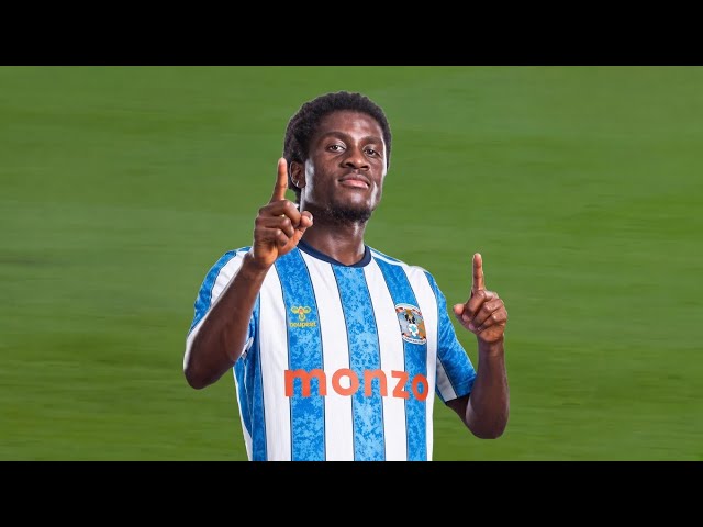 Debut de Caleb Yirenkyi con el Coventry City vs Monaco