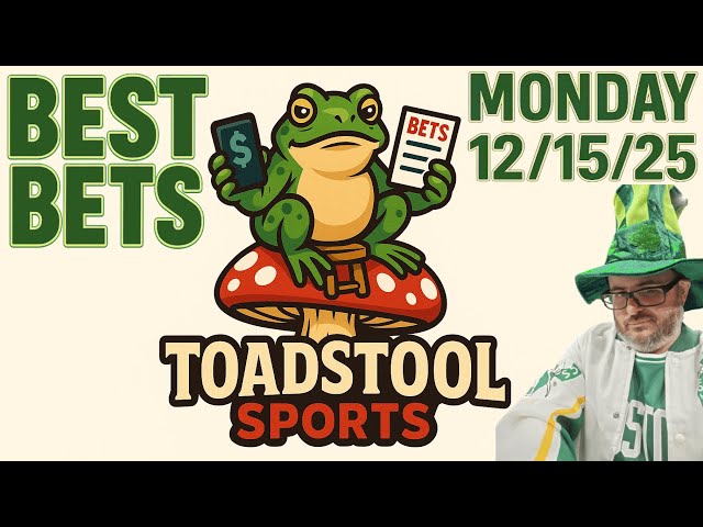 NCAAB + NHL + NBA + NFL Best Bets Monday 12/15/25