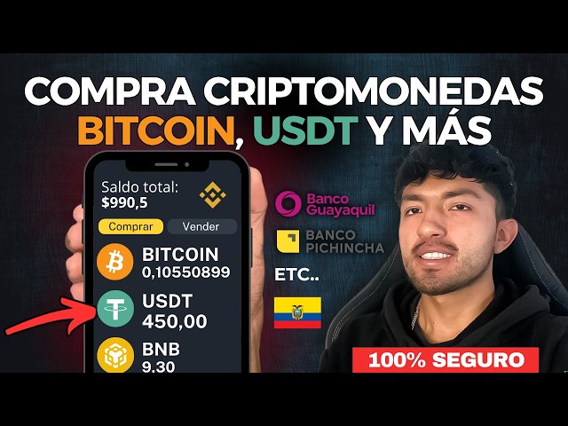 Como comprar USDT y Bitcoin en Binance (Forma Segura) Criptomonedas Ecuador
