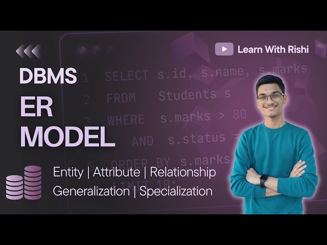 28. Entity Relationship Diagram (ERD) Explained Completely | Database Design | MySQL Complete Course