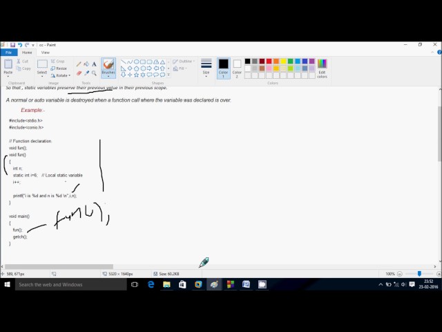 Static Variables in C Programming