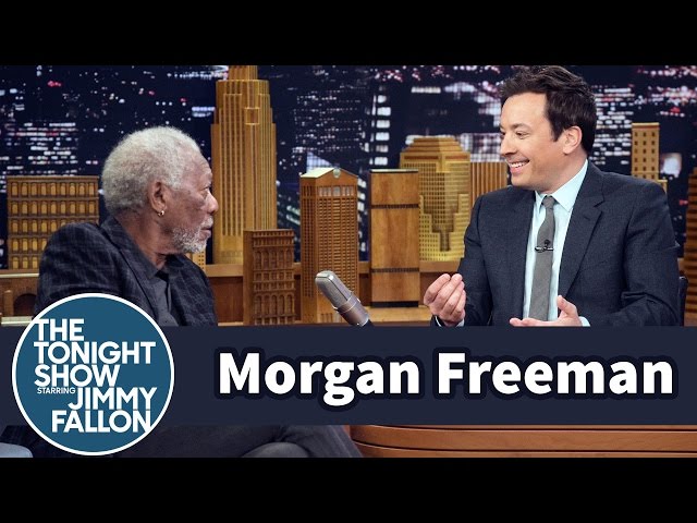 Morgan Freeman Snores During Jimmy's Driving Miss Daisy Story