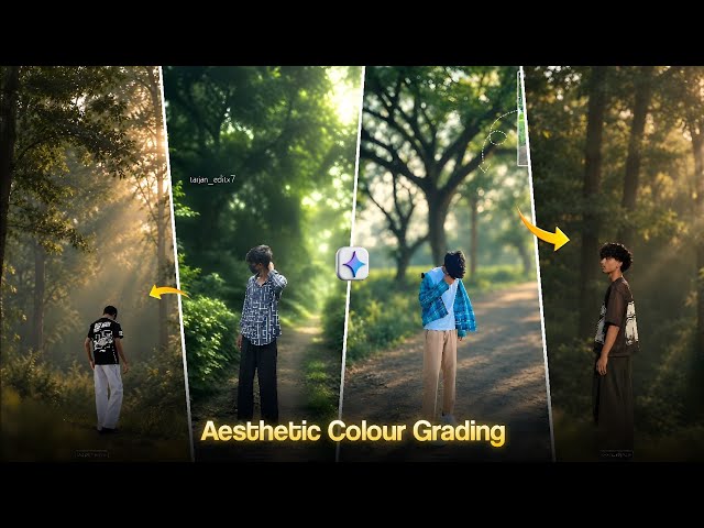 Aesthetic Colour Grading Gemini AI Photo Editing Tutorial | Cinematic Photo Editing 🔥