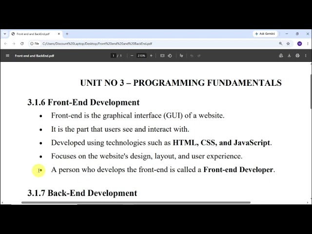 Class 9 Computer Science | Unit 3 | Complete Explanation | Grade 9 Computer | Lecture 1