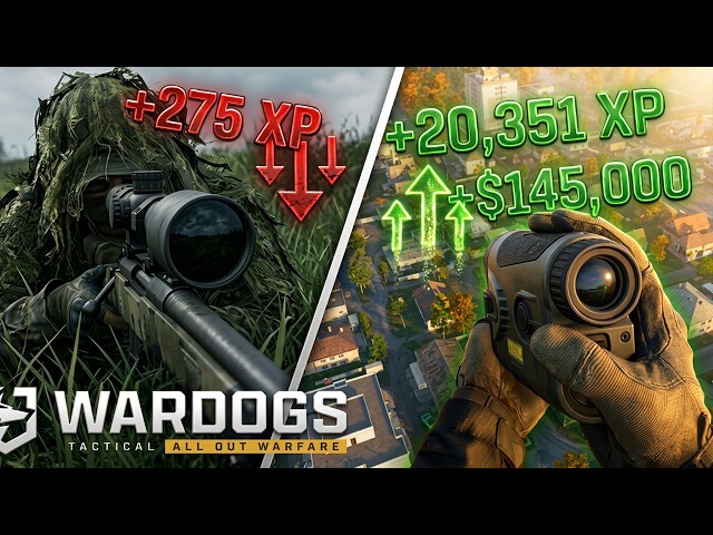 The Fastest Way to MAX RECON in WARDOGS! ($100K+ Per Life in WARDOGS)