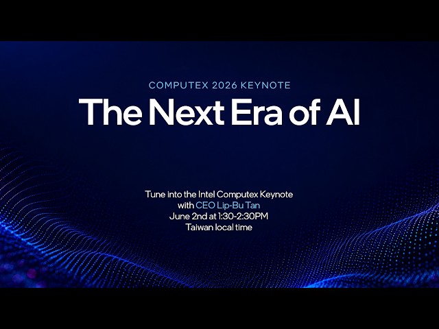 Intel Computex Keynote 2026