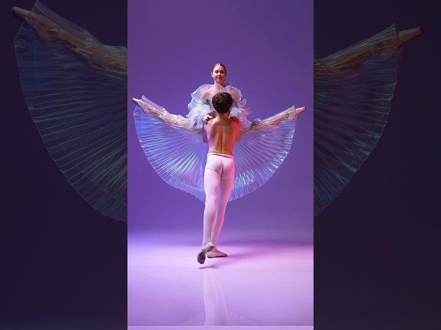🇺🇦 Model poses for photoshoot📸 Ballet. Models Anastasiia and Mykyta