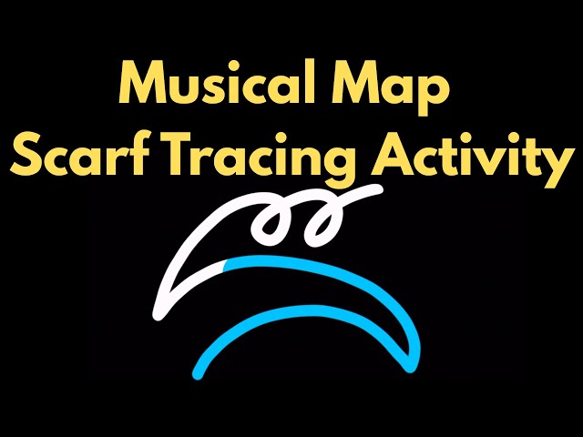 Rondo Alla Turca- Musical Map Scarf Tracing Video (Mozart)