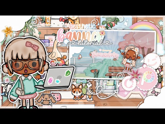How I Made My *AESTHETIC* Banner || Tutorial! || VOICED 🎤 ||